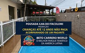 Pousada Com Piscina Perto do Beto Carrero 50 Metros Praia do Trapiche Melhor Localização de Penha